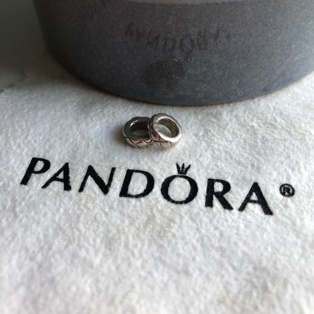 Pandora Small Spacer Charms (2)